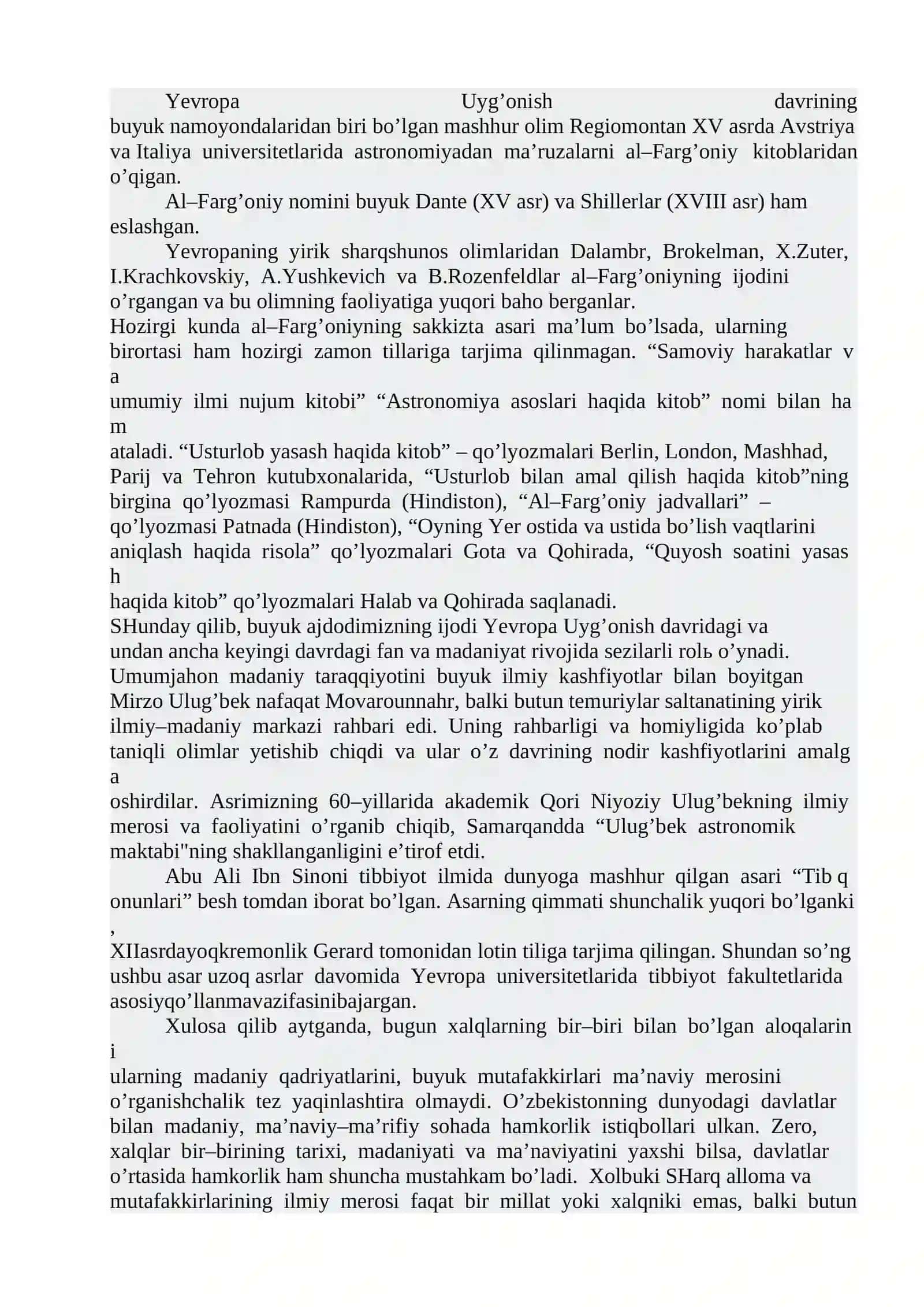Muqaddas kitoblar va sharq allomalari ma’naviy merosining barkamol shaxsni tarbiyalashdagi ahamiyati 4