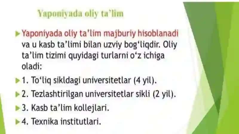 Meyliyeva Gulbahorning Xalqaro Baholash Fanidan Tayyorlagan Taqdimot 4