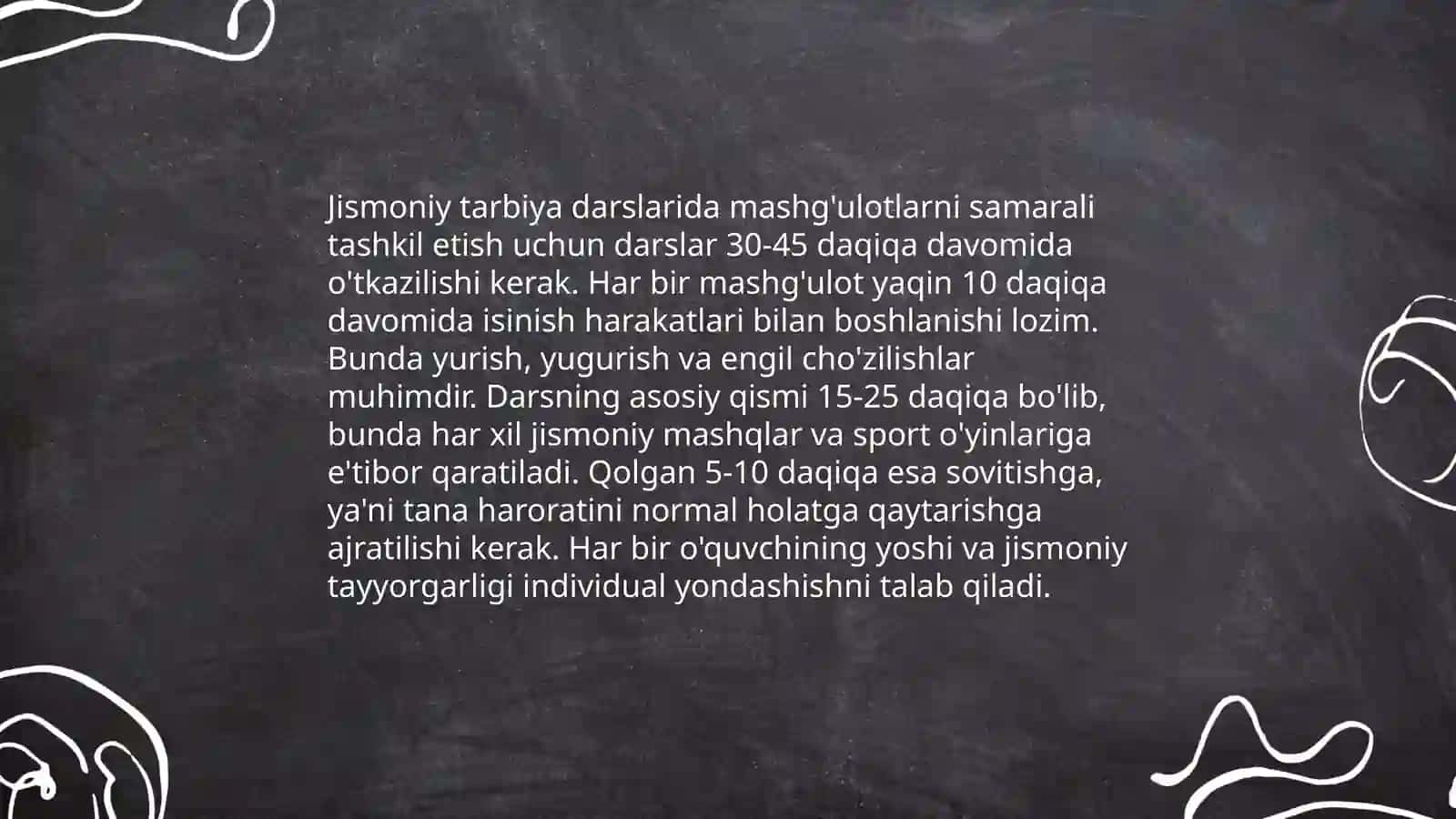 Jismoniy tarbiya darsing ôtkazish uslubiyati 4