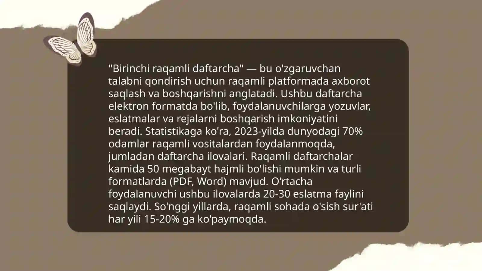 OneNote dasturi yordamida raqamli daftarcha yuritish 4