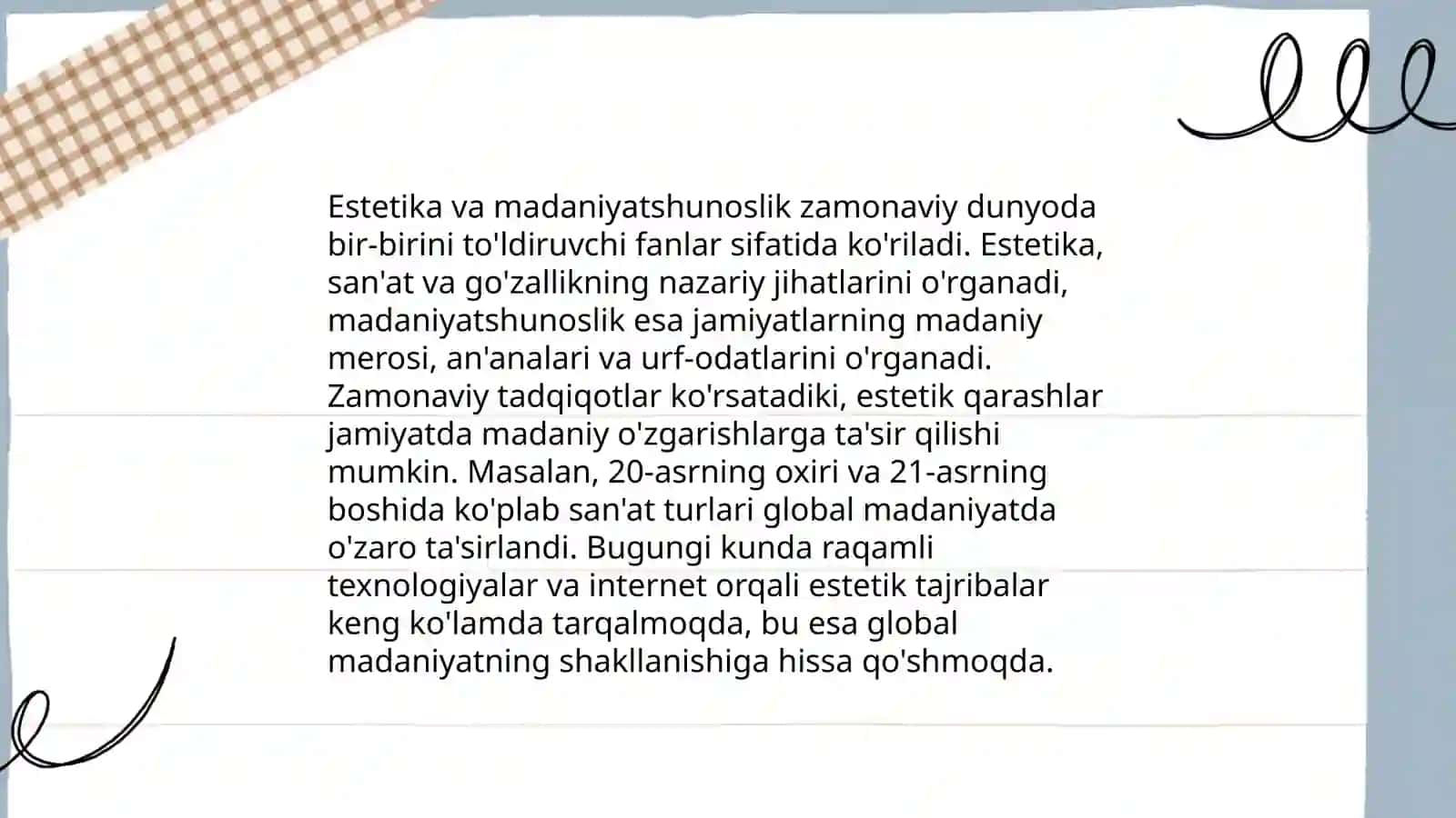 Estetikaning zamonaviy muammolari 4