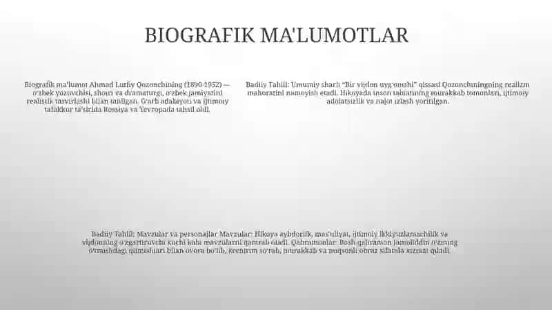 Bir Vijdon Uyg'Onur 4