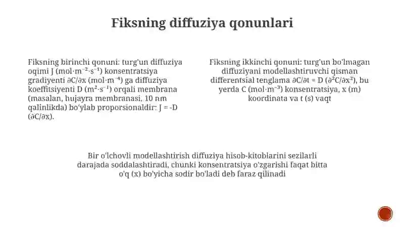 Diffuziya jarayonini modellashtirish 4