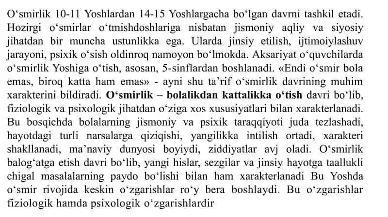 PSIXOLOGIYA FANINING PREDMETI VA RIVOJLANISH TARIXI, SOXALARI VA TADQIQOT METODLARI 4