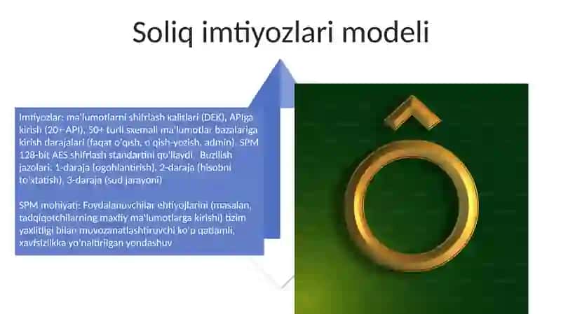 SOLIQ TIZIMIDAGI IMTIYOZLAR VA ULARNING MOHIYATI 4