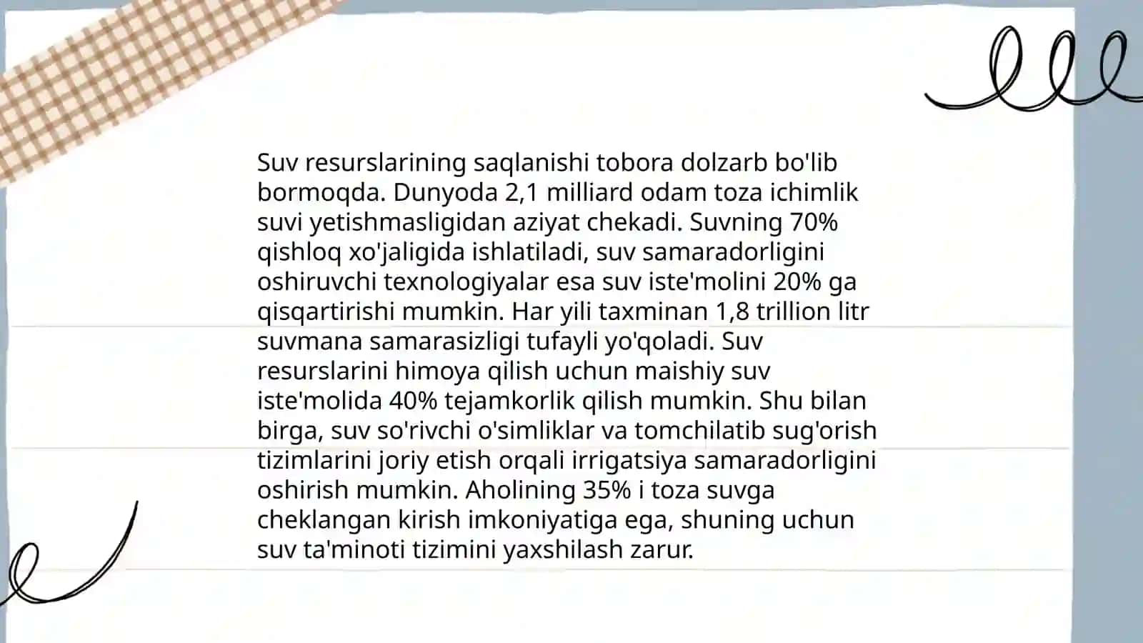 Onalar tabiatni muhofaza qilish 4
