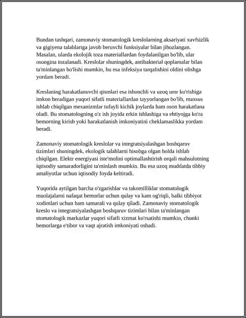 ZAMONAVIY STOMATOLOGIK ASBOB USKUNALAR 4