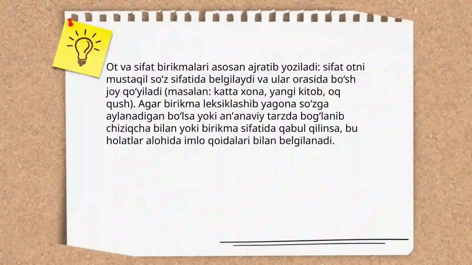 O'zbek-lotin alifbosining imlo qoidalari 4