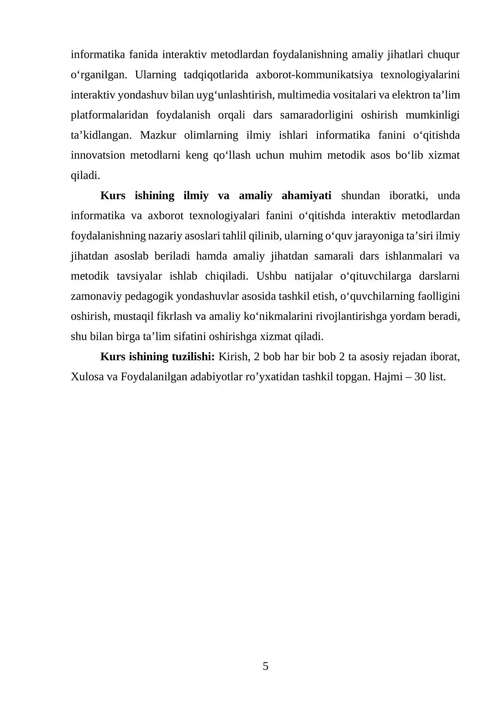 Informatika va axborot texnologiyalari fanini o‘qitishda interaktiv metodlardan foydalanish 4