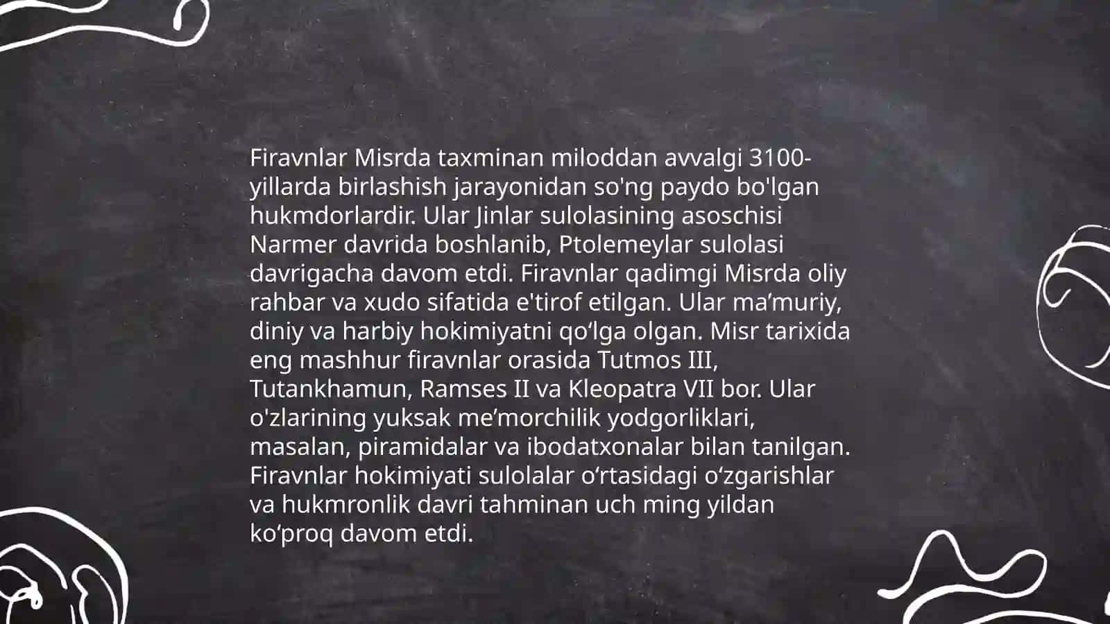 Qadimgi Misr firavnlarining istilolari 4