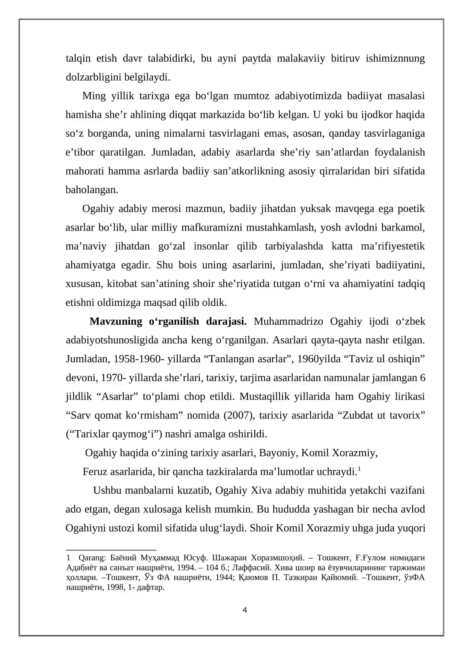 OGAHIY SHE’RIYATIDA KITOBAT SAN’ATI 4
