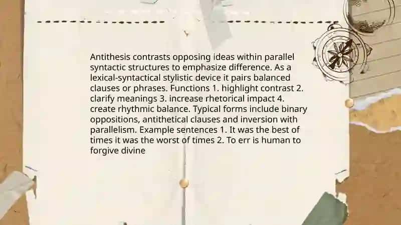On topic lexical-syntactical stylistic devices 4