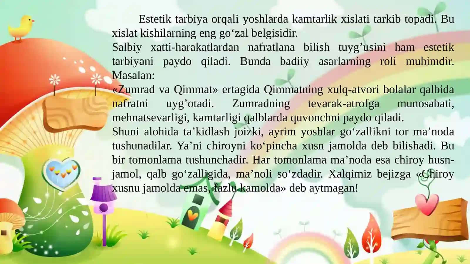Maktabgacha yoshdagi bolalarning estetik (nafosat) tarbiyasi 4