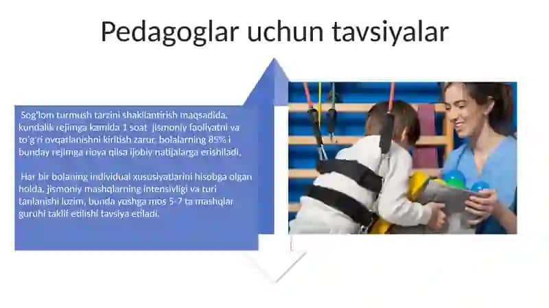 Maktabgacha yoshdagi bolalarni jismoniy rivojlanishi ustidan tibbiy-pedagogik nazoratni olib borish 4