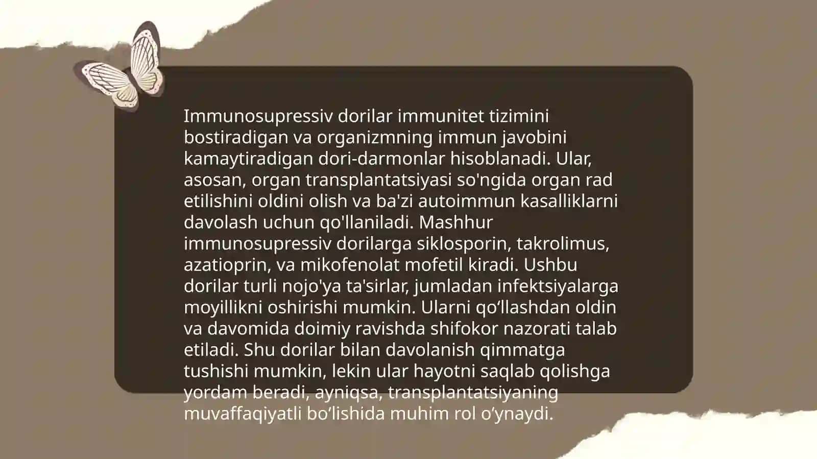 Organ va toʻqimalarni transplantatsiya qilish muammosi 4