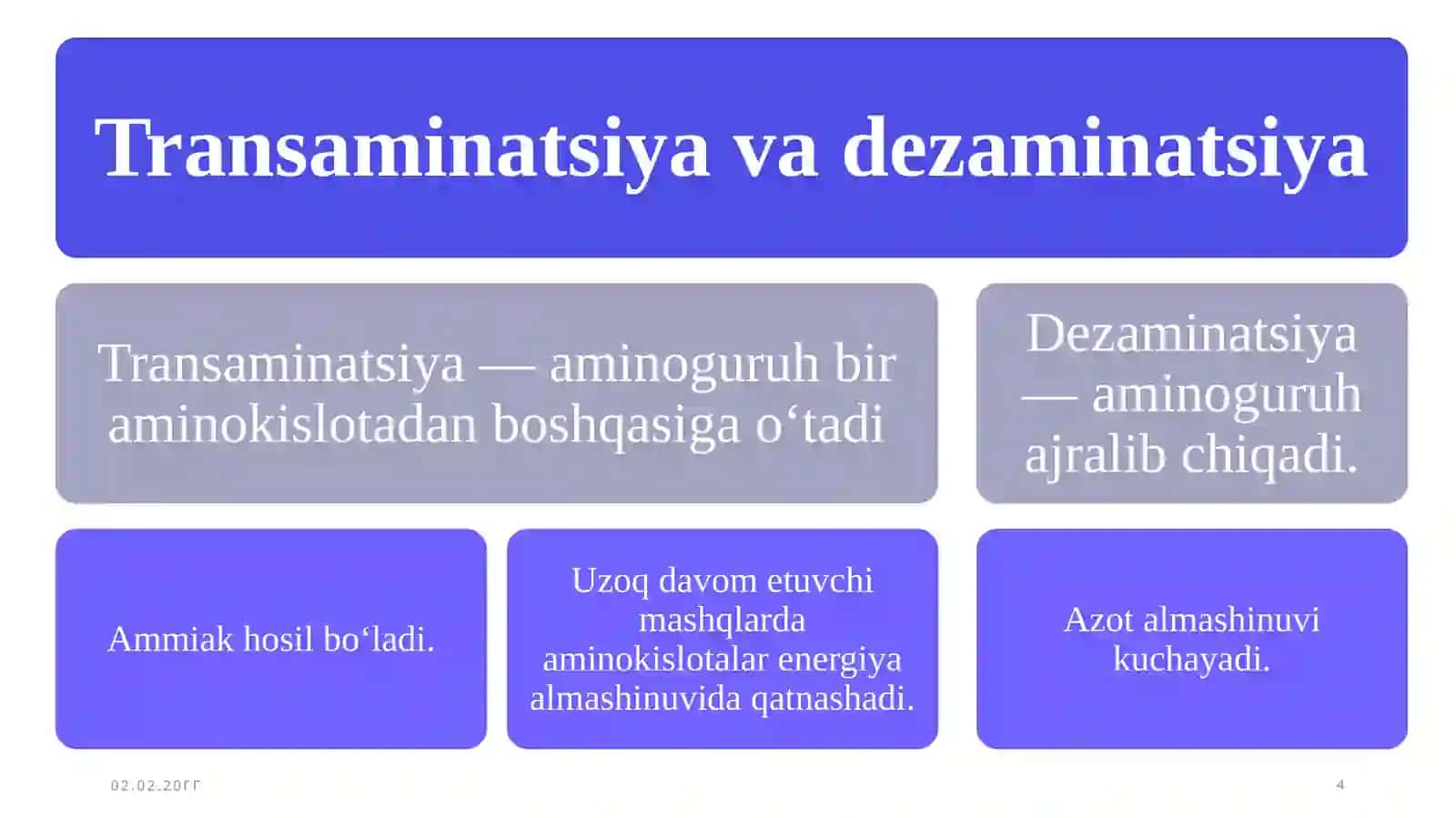 Odam organizmi da oqsillarning biokimyovi yo'zgarishi 4