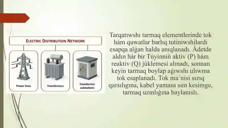 Tarqatıwshı Tarmaqlar 4