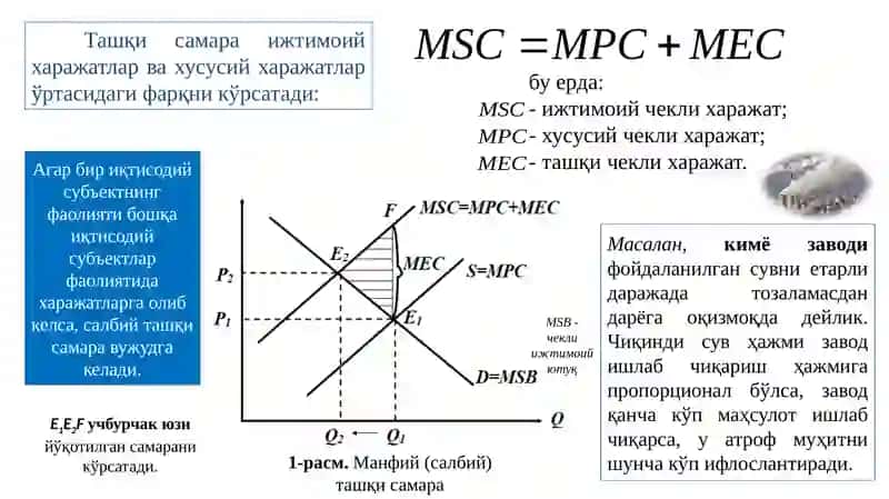 Ташқи самаралар ва ижтимоий неъматлар 4
