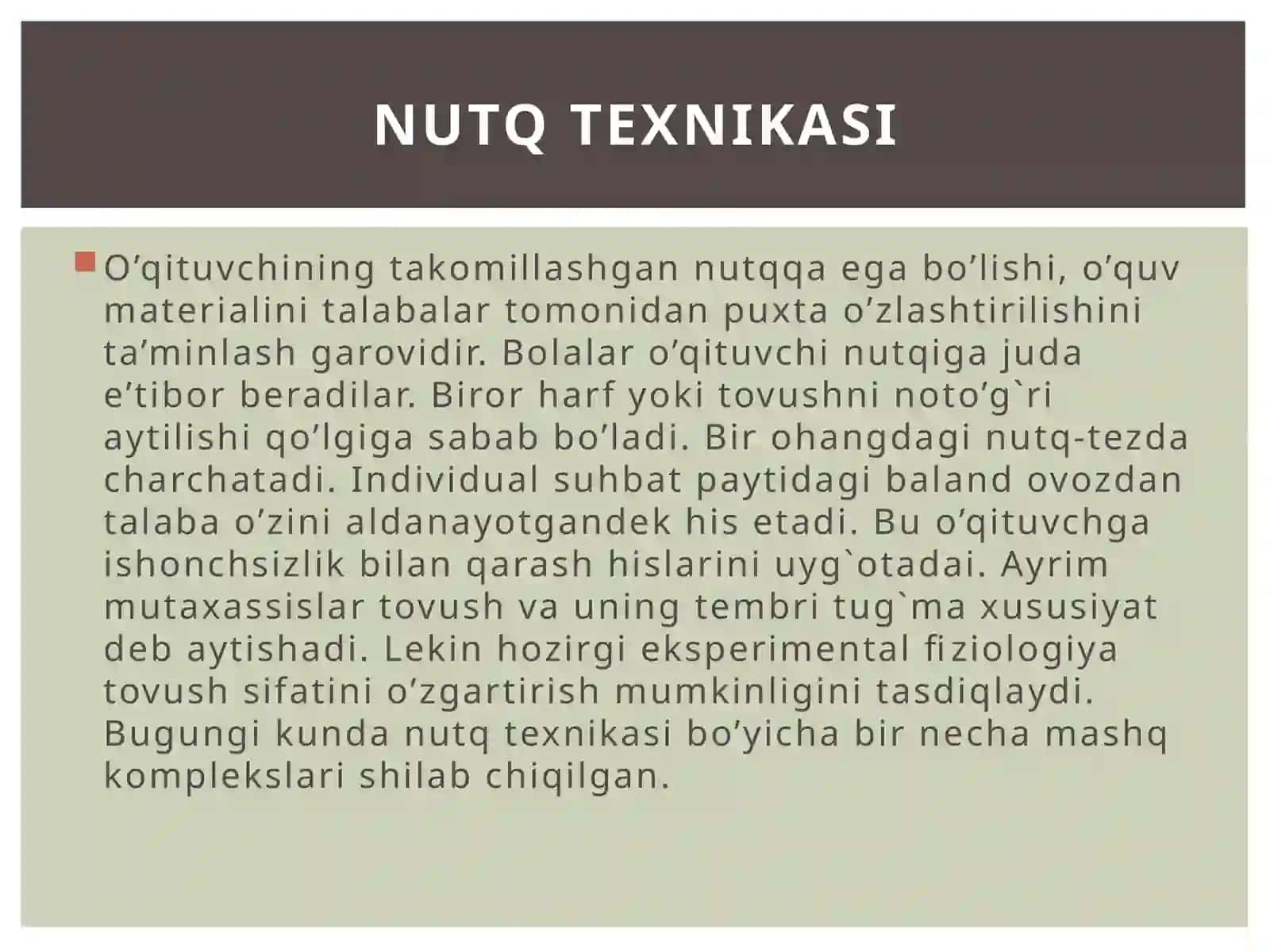 Nutqtexnikasiva madaniyati 4