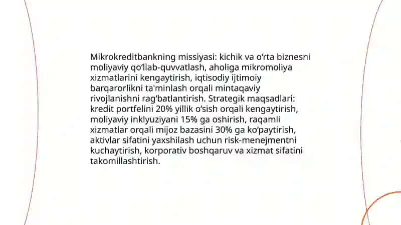 "Mikrokreditbank" aksiyadirlik tijorat banki 4