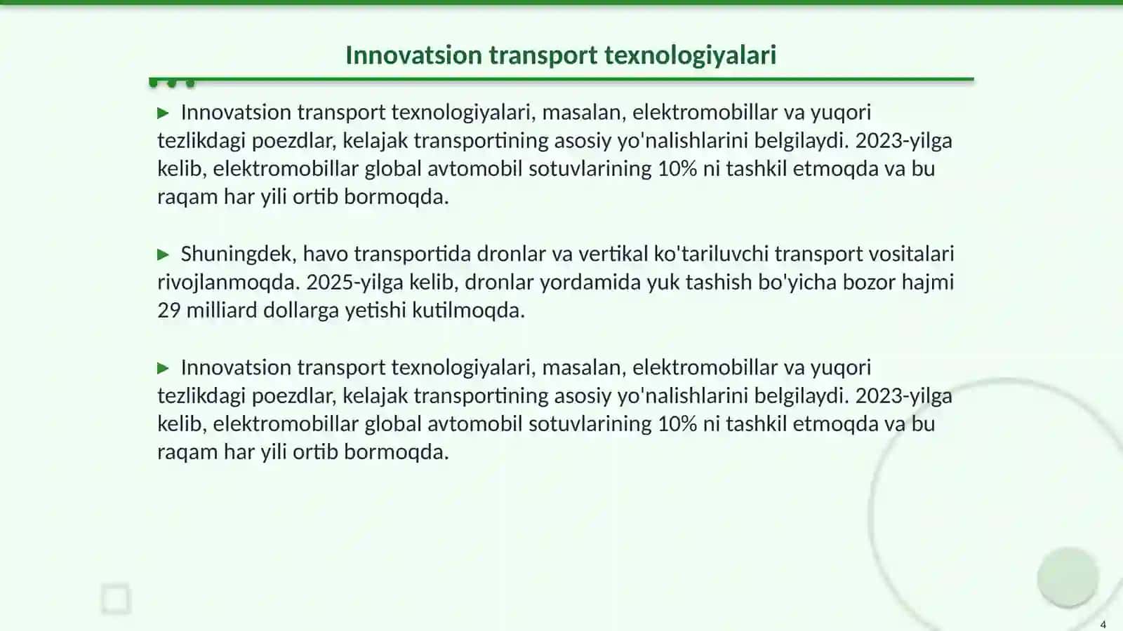 Kelajak transporti: fantastik g'oyalar yoki real imkoniyat? 4