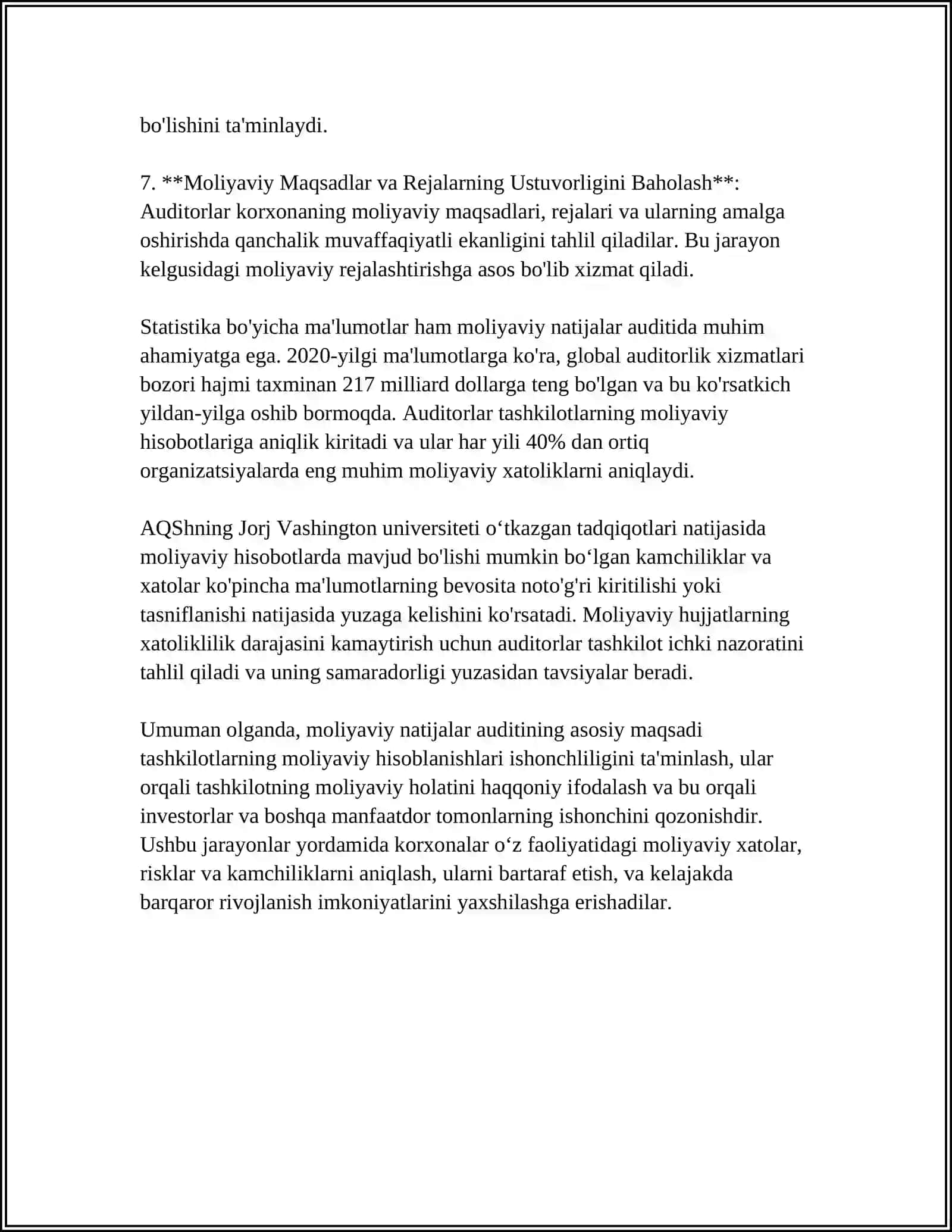 MOLIYAVIY NATIJALAR AUDITI 4