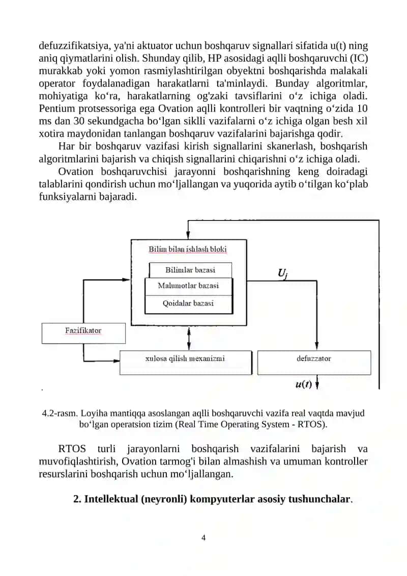 Intellektual interfeyslar, intellektual kontrollerlar haqida ma’lumot. 4