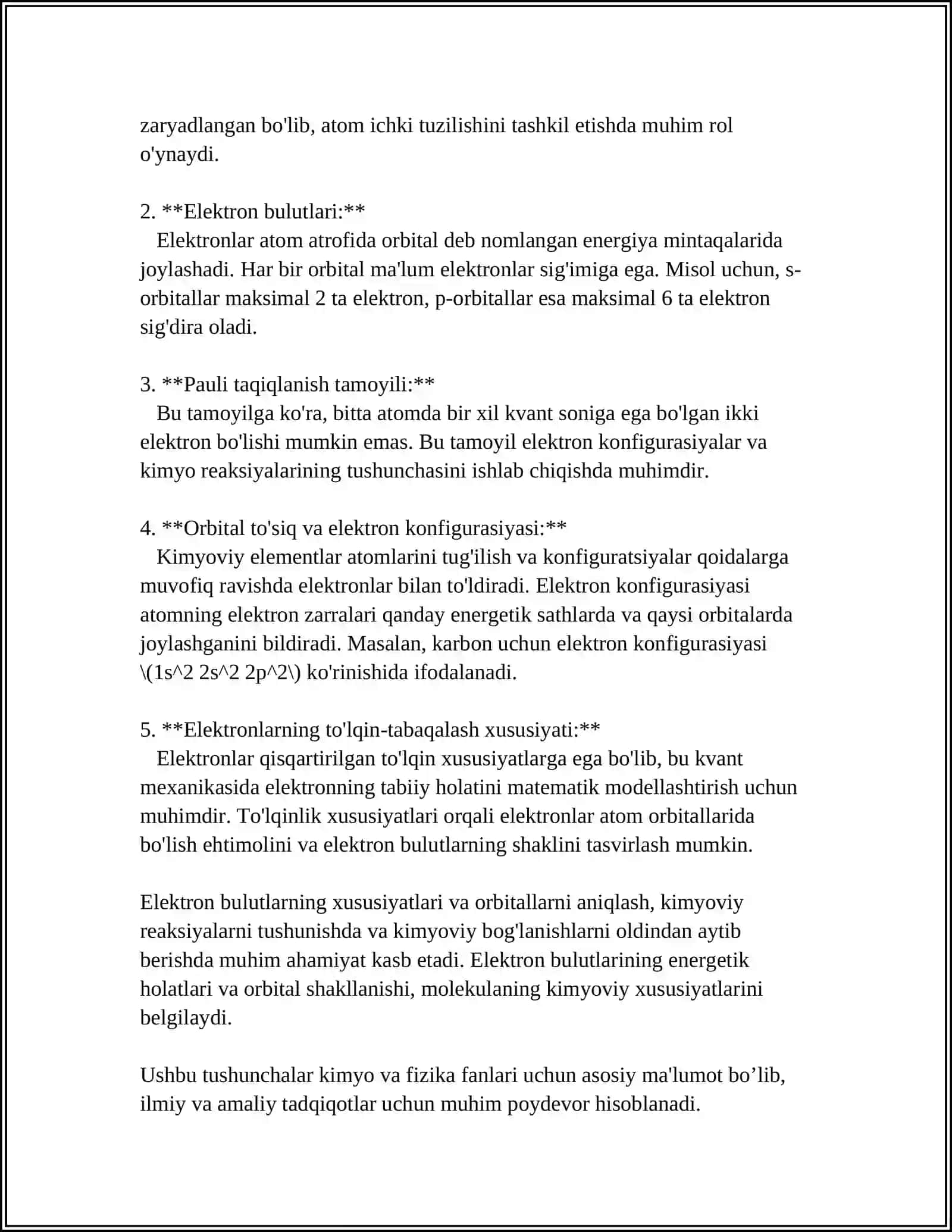 AROMATIK QATORDAGI ELEKTROFIL ALMASHINISH. OREINTATSIYA 4