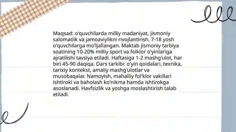 Milliy tarbiyada jismoniy tarbiya 4