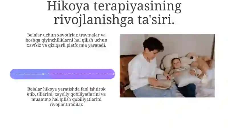Hikoya Terapiyasining Bolalar uchun qo'llanilishi 4