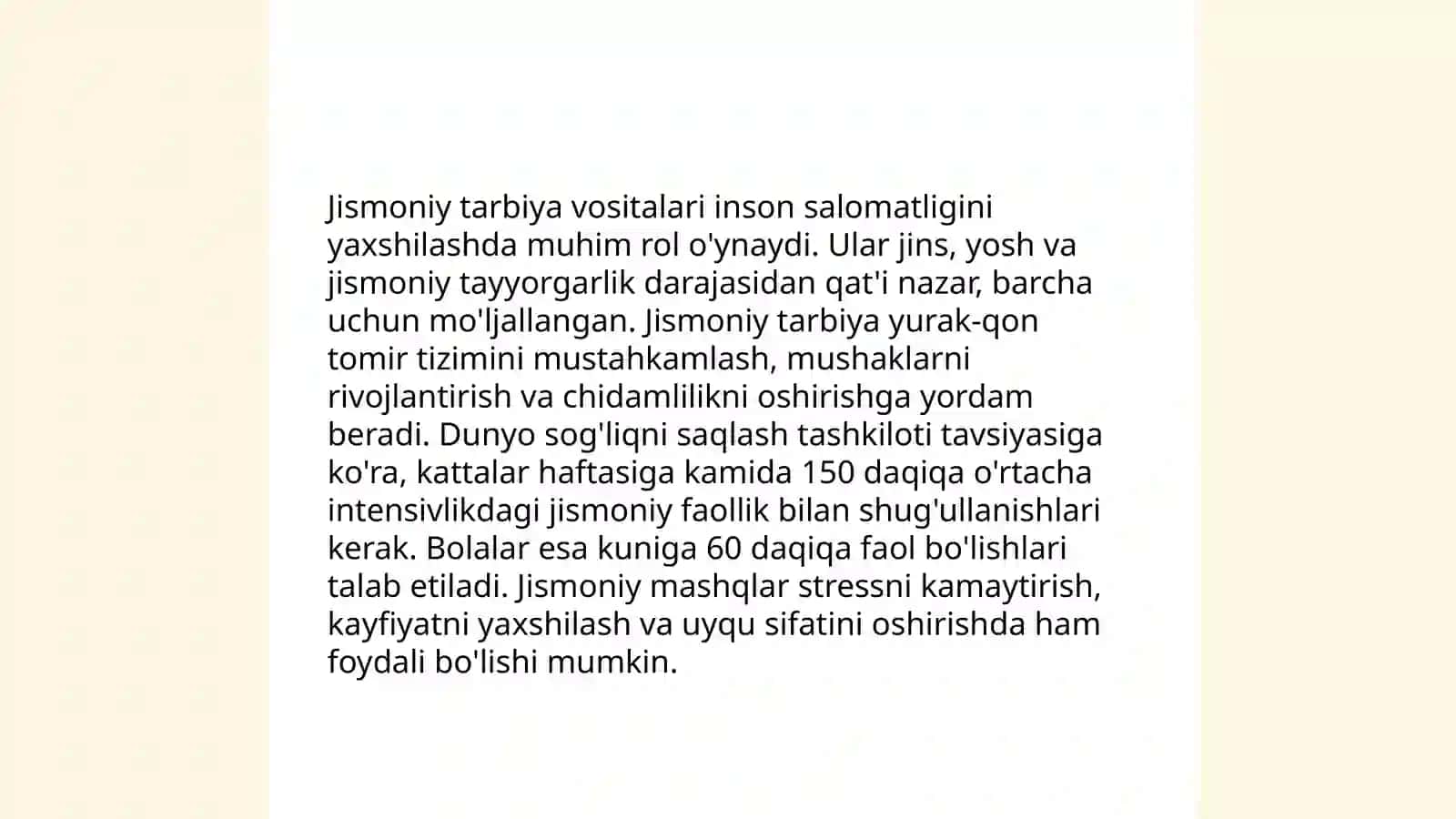 Jismoniy tarbiya vositalarining umumiy tasnifi 4
