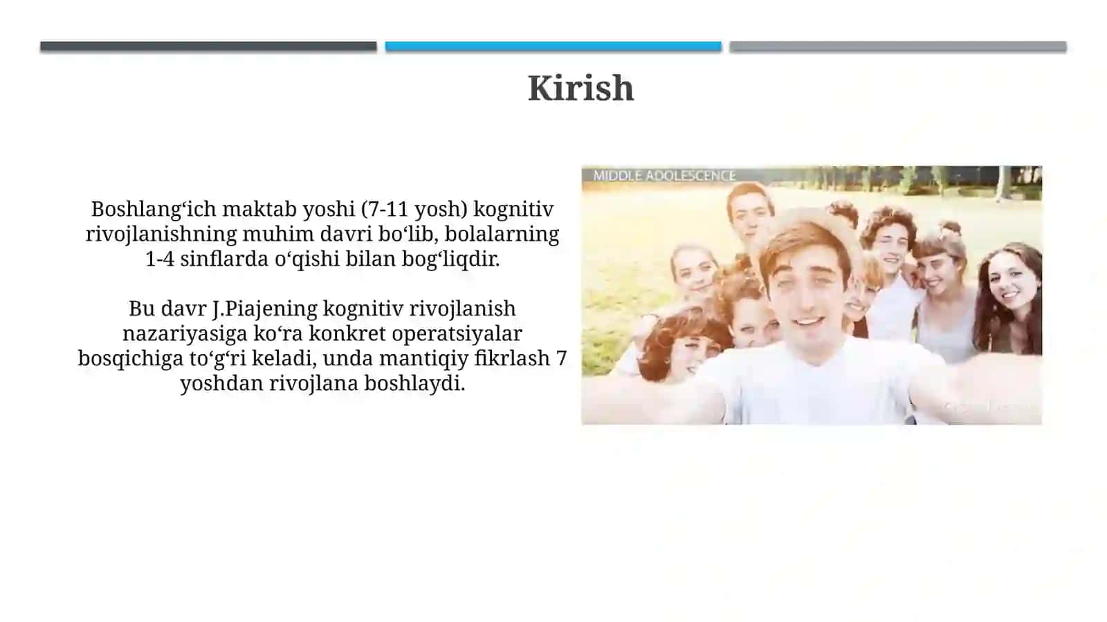 kichik maktab yoshi davrida psixik rivojlanish hususiyatlari 4