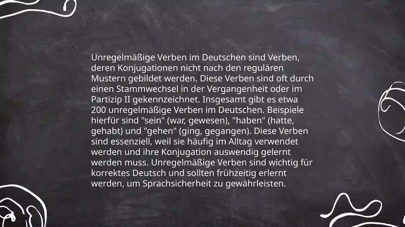 Konjugation Präsens 4