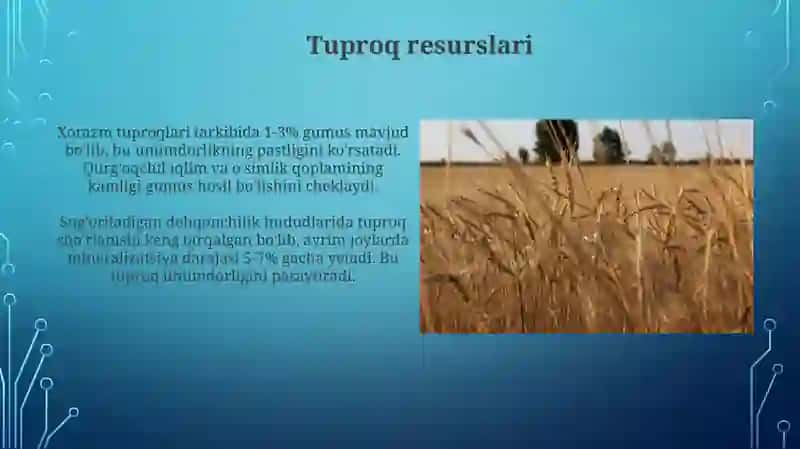 Xorazmning ekologik resurslari 4
