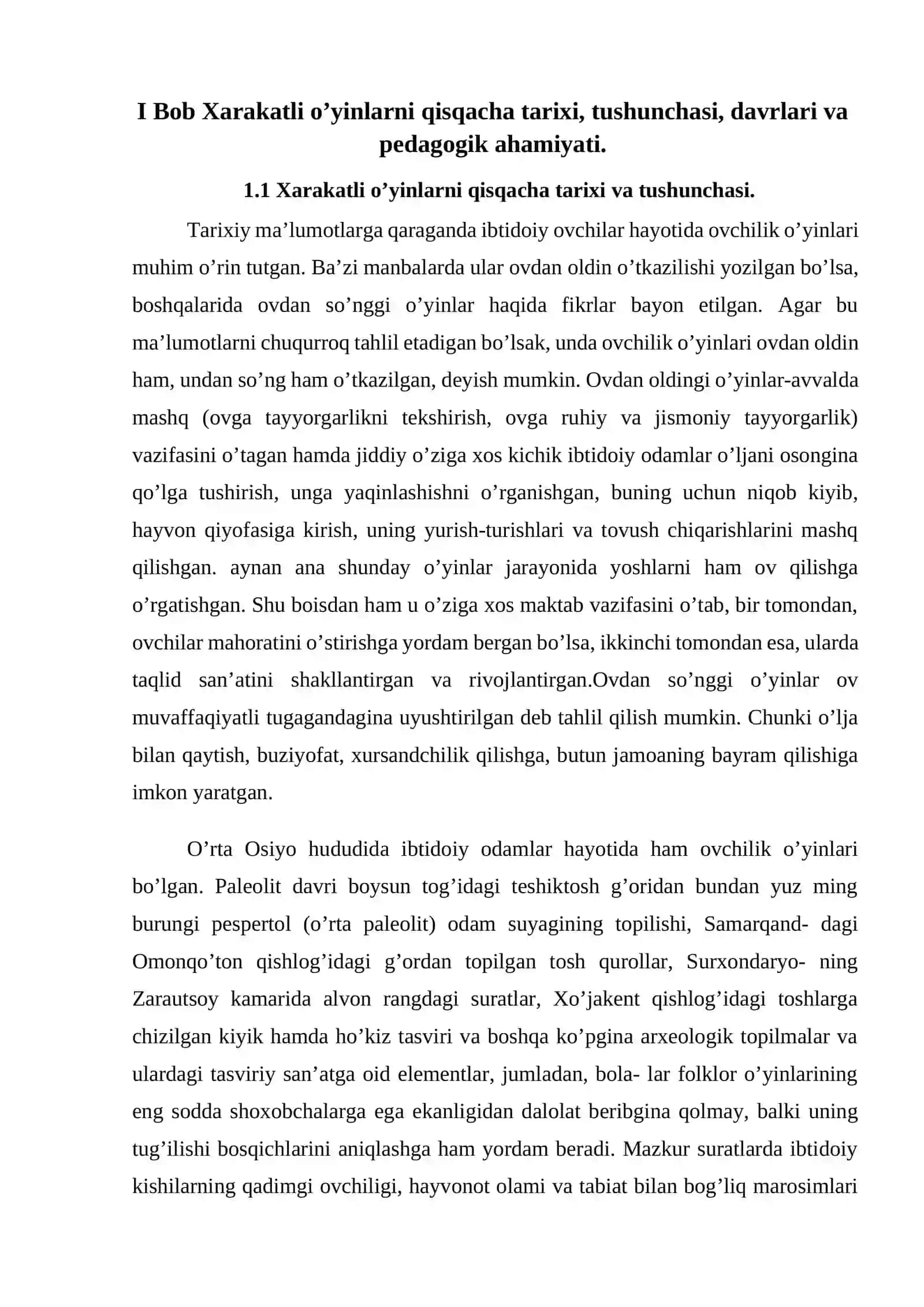 Milliy va harakatli o’yinlarni tashkil qilish metodikasi 4