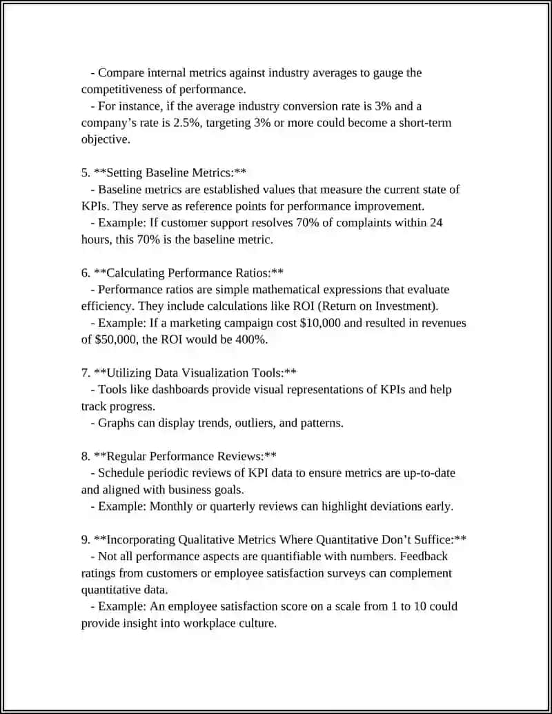 THE 10 KEY STEPS TOWARDS IMPROVEMENT 4