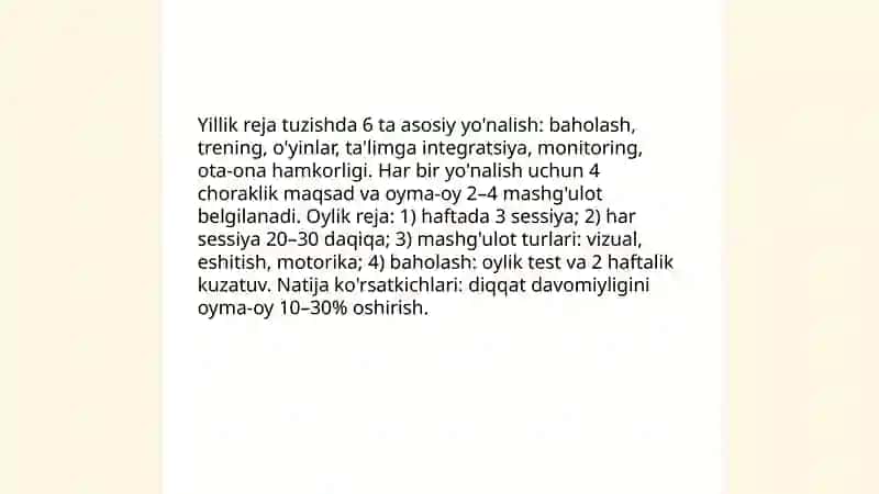 Oʻquvchilar diqqatini rejali ravishda shakllantirishning nazariy asoslari 4