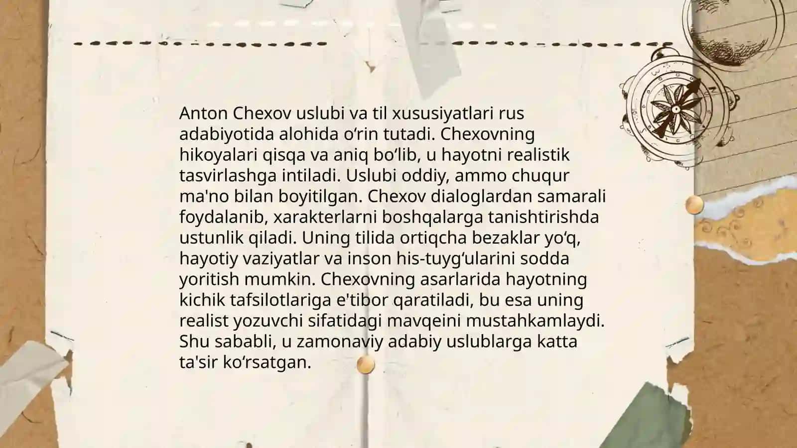 Anton Pavlovich Chexovning "Garov" hikoyasi tahlili 4