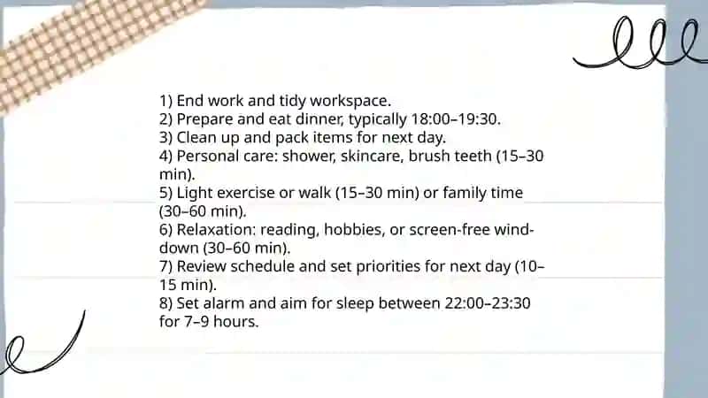 Daily Routines 4