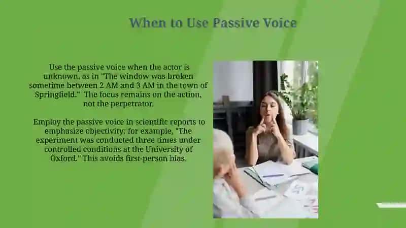 Passive voice english grammar 4