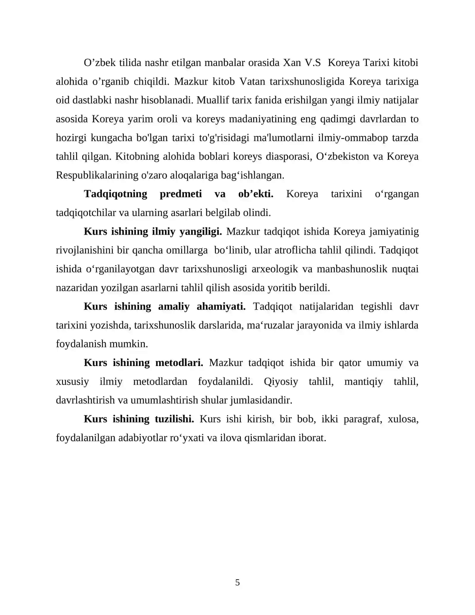 Yangi va eng yangi tarixiy sharoitlarda Koreya jamiyatining modernizatsiyasi 4