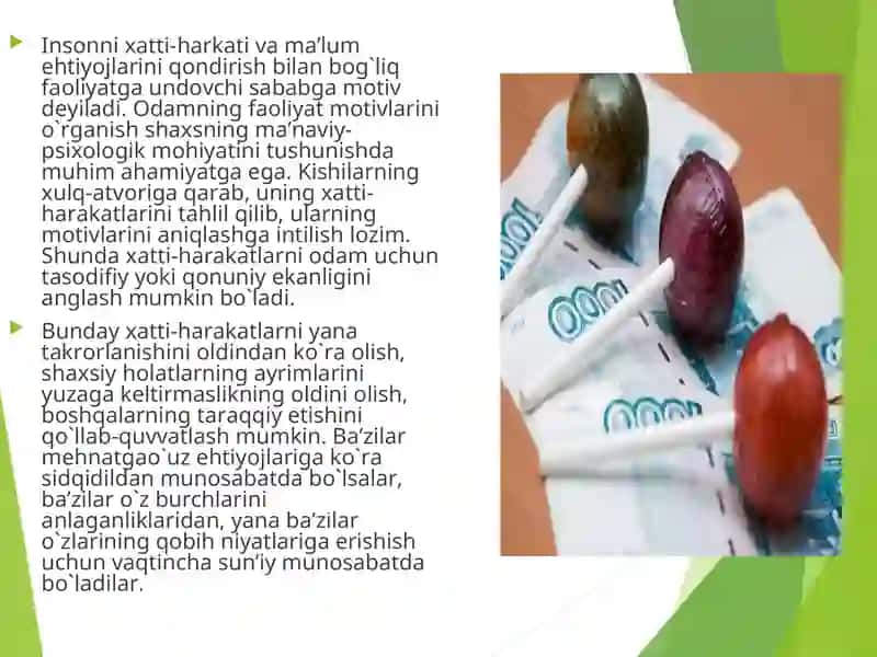 MOTIVATSIYA VA MOTIVLARNING NAZARIY MUAMMOLARI 4