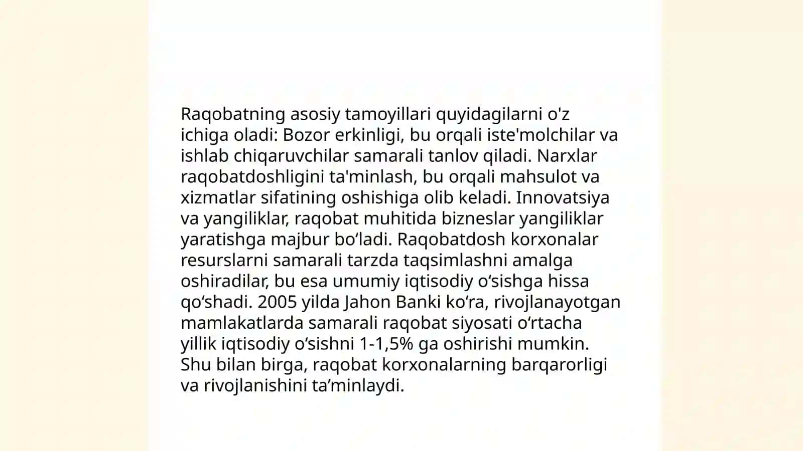 Raqobat turlari va shakllari 4