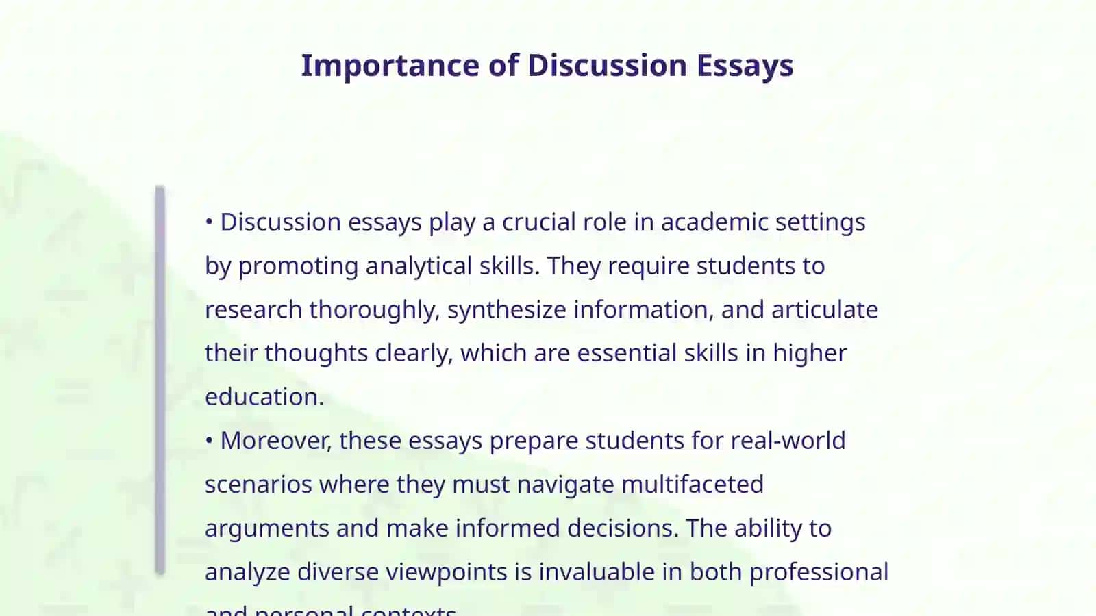 Discussion essay 4