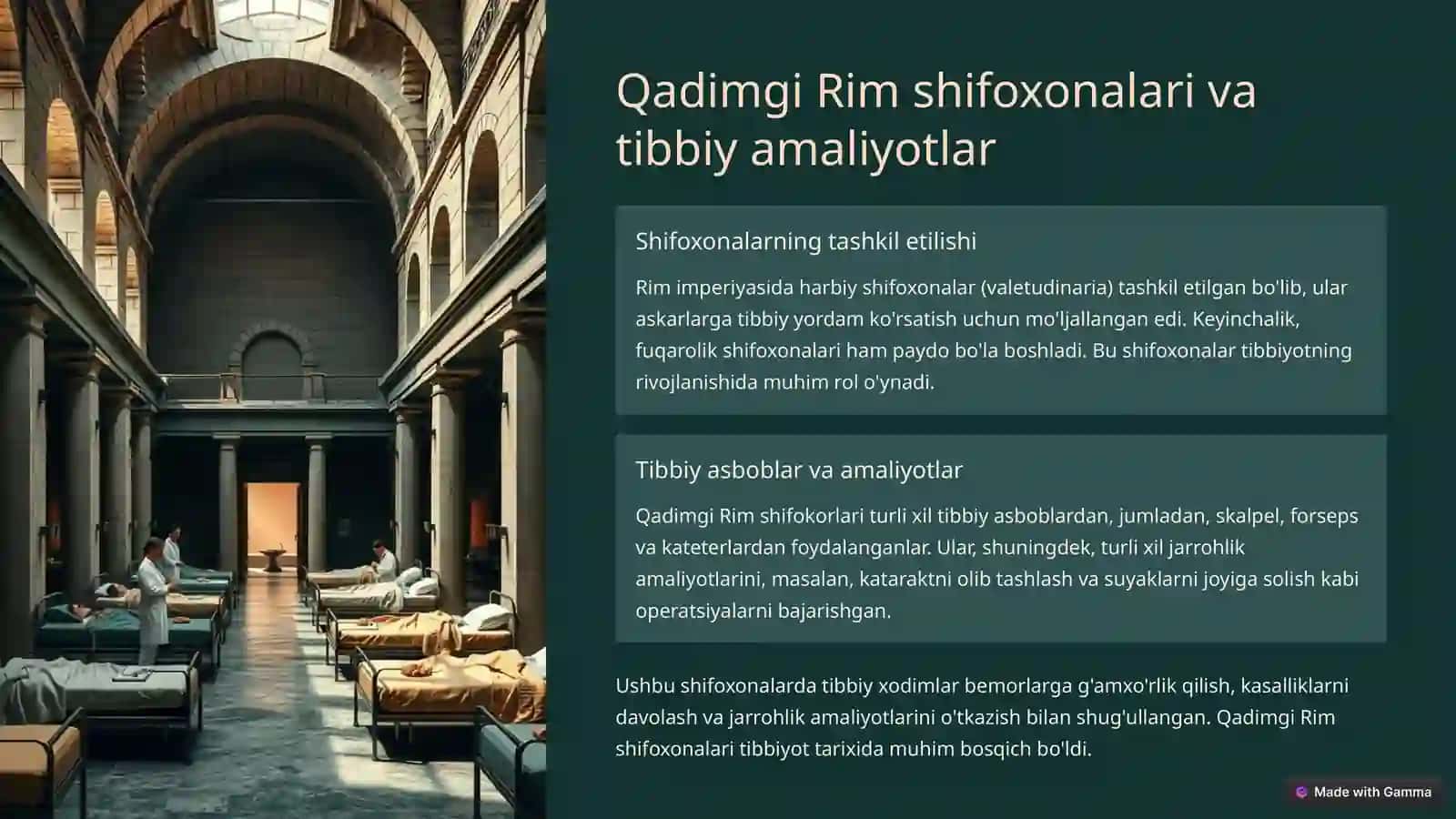 Qadimgi Rim-Yunon shifokorlari: Tibbiyot tarixiga sayohat 4