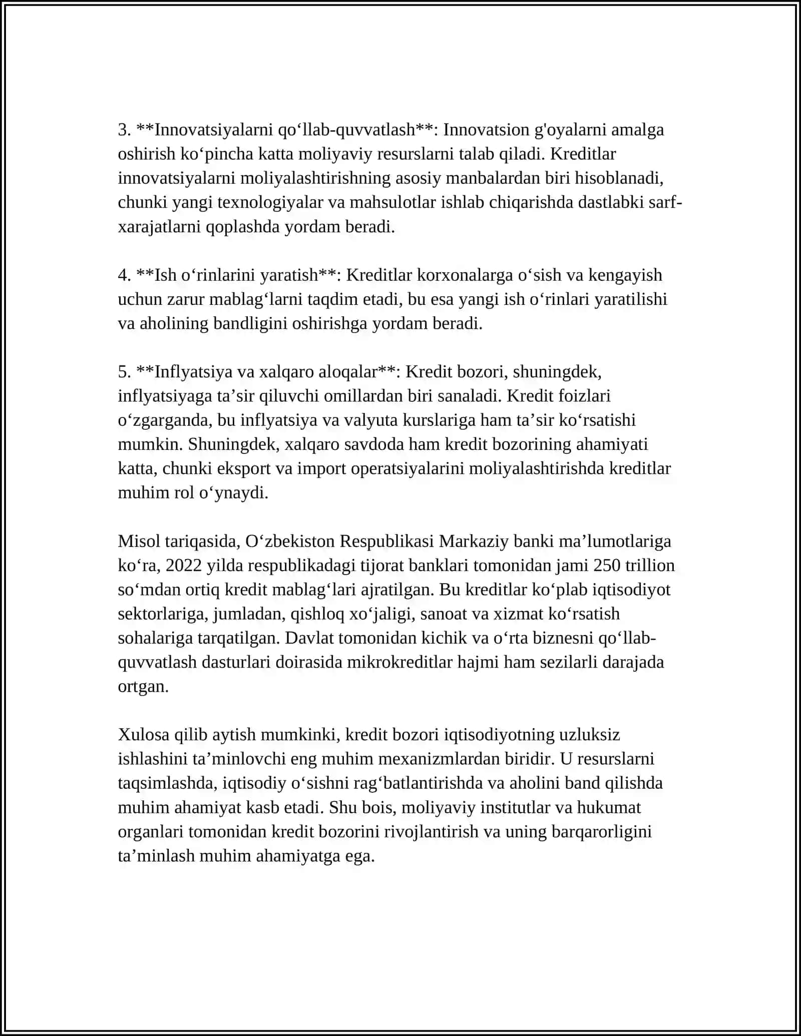 KREDIT BOZORI VA UNING ISHTIROKCHILARI 4