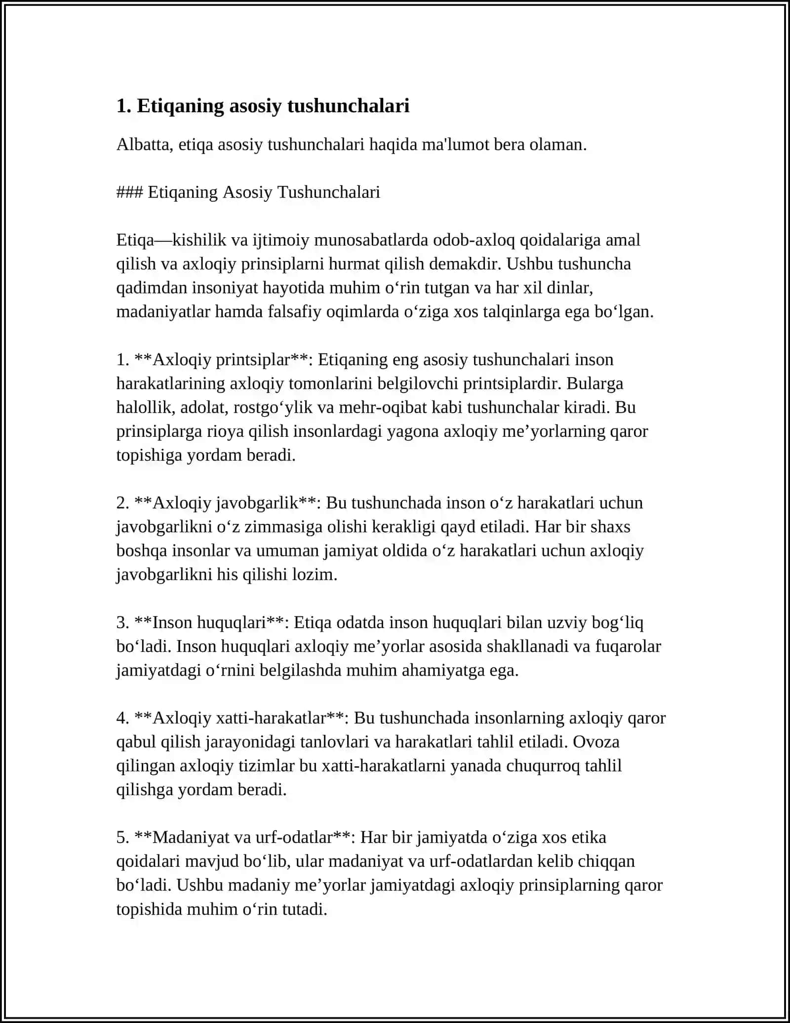 MUSTAQIL ISH Mavzu: ISHBILARMONLIK ETIKASI, NUTQ MADANIYATINING MILLIY HUSUSIYATI 4
