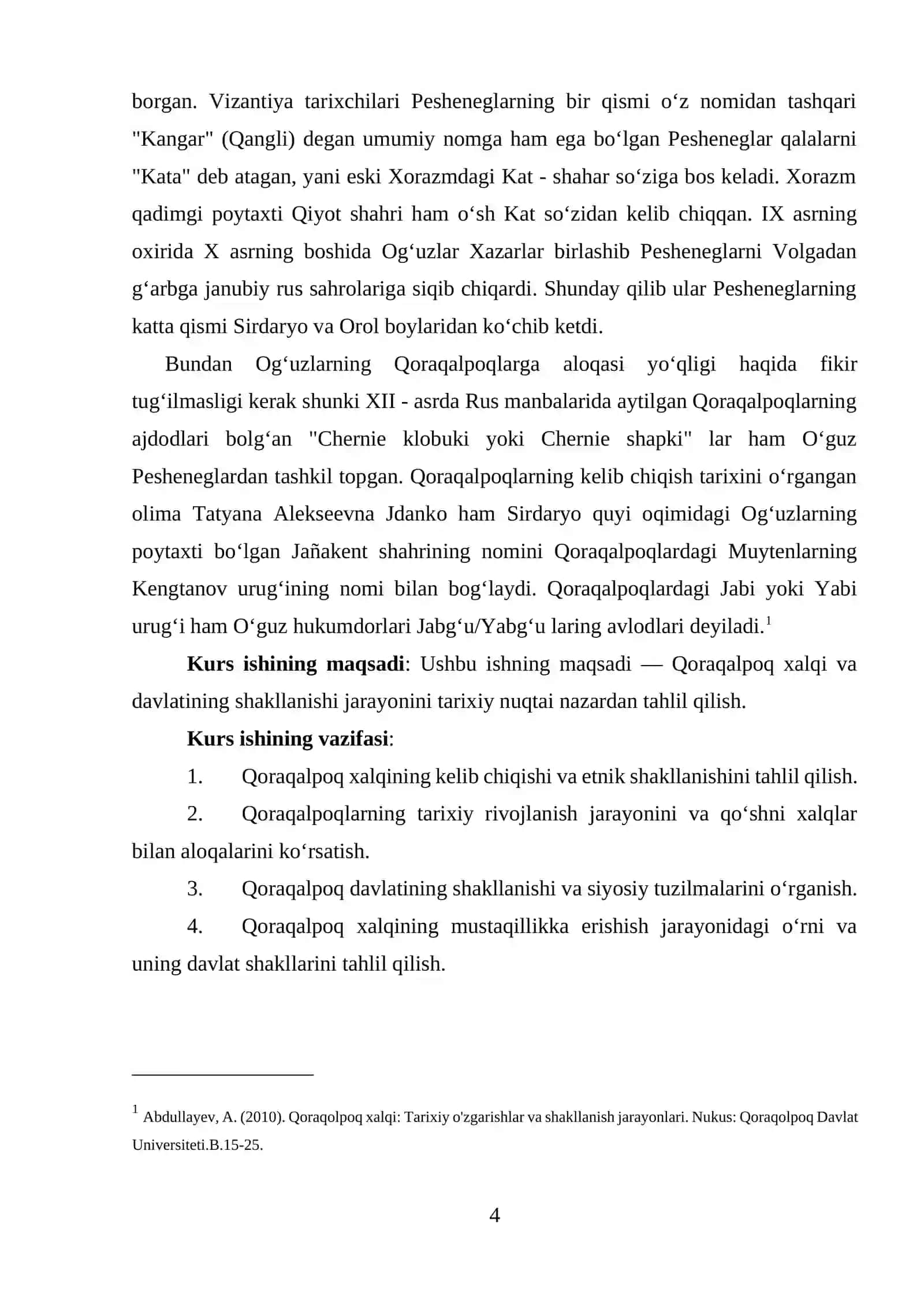 Qaraqolpoq xalqi va davlatining shakilanishi 4
