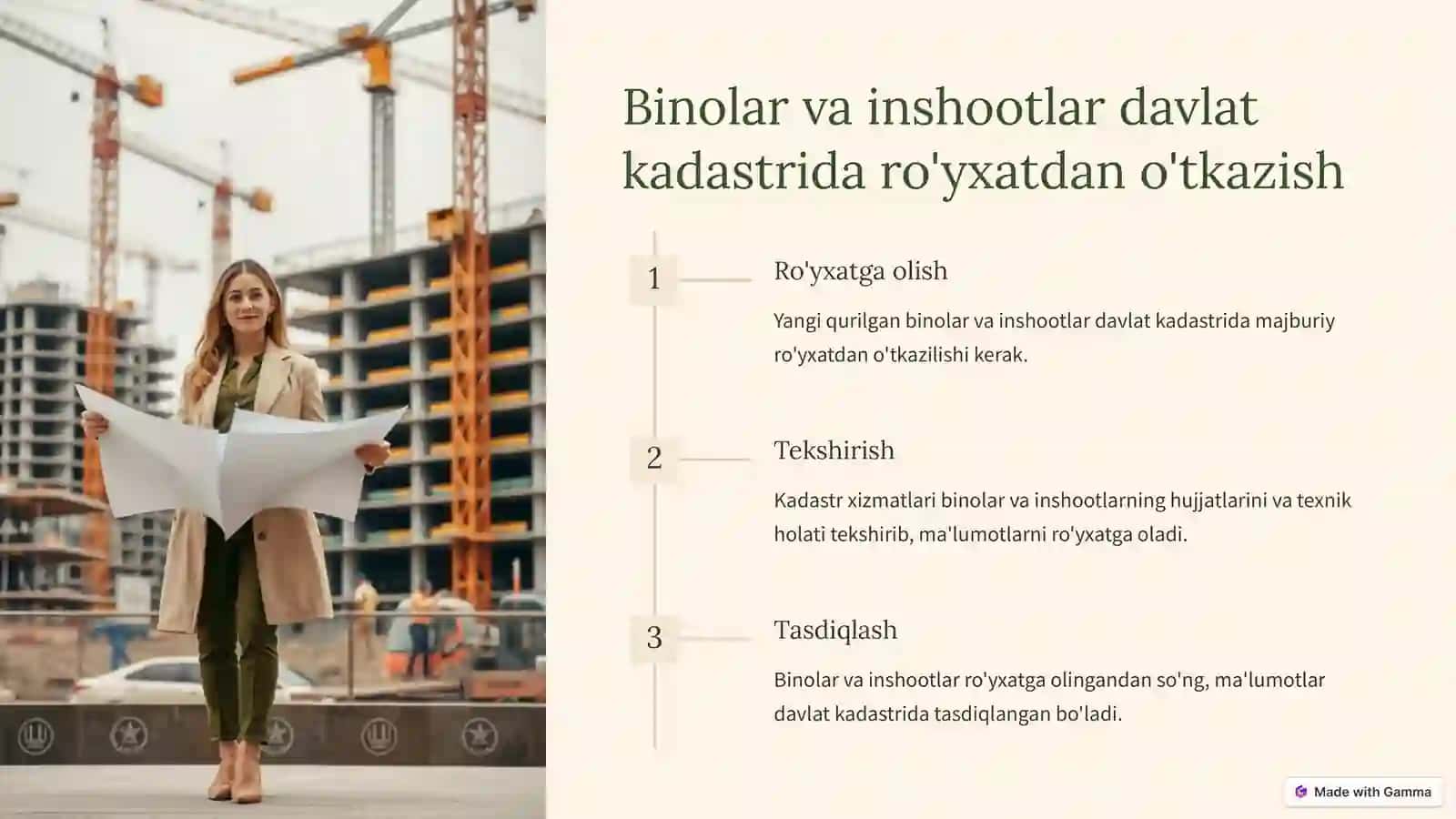 Binolar va inshootlar davlat kadastrini yuritish tartibi 4