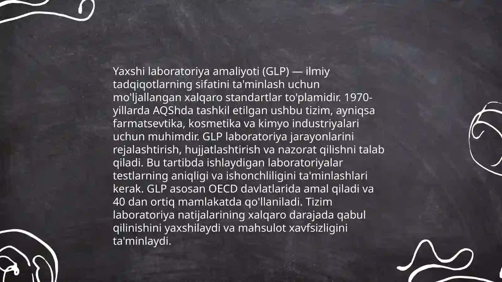 Yaxshi ishlab chiqarish amaliyoti (GMP) 4